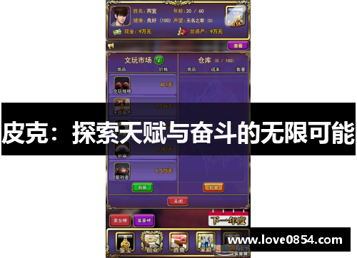 皮克：探索天赋与奋斗的无限可能